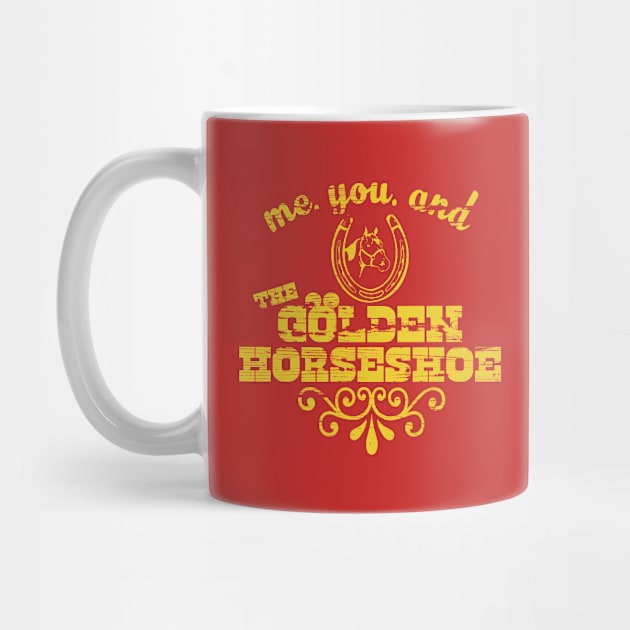 Golden Horseshoe Saloon by PopCultureShirts